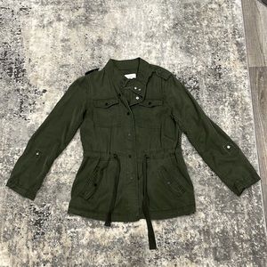 Loft Women’s Utility Jacket Green Size SP